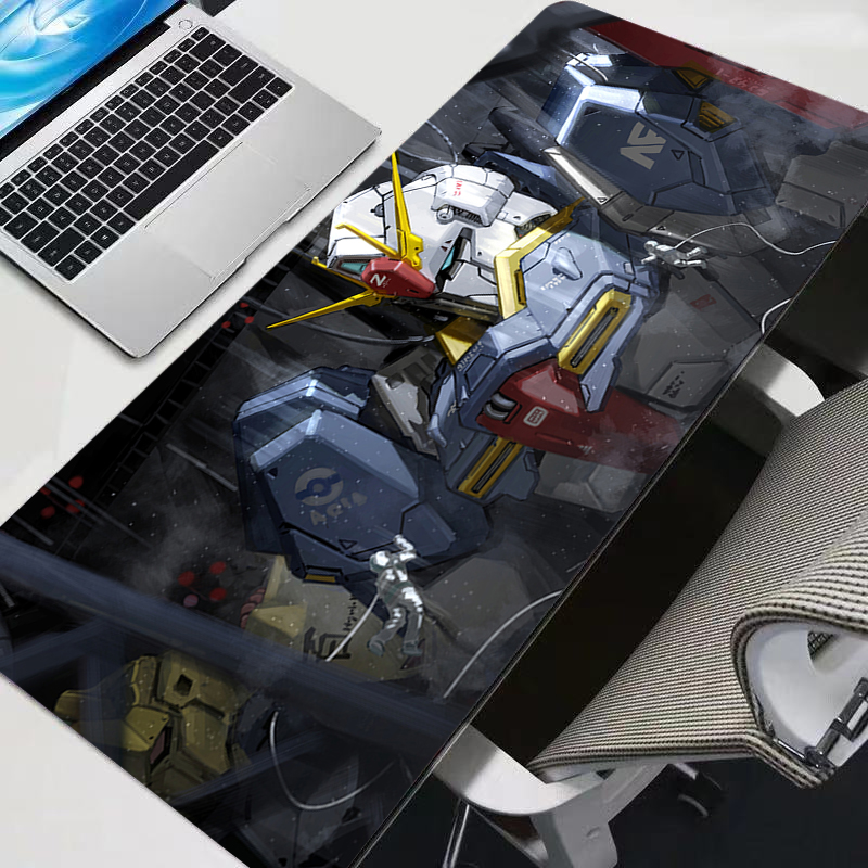 Gaming Keyboard Non Mechanical - Tapis de souris Design antidérapant guerrier