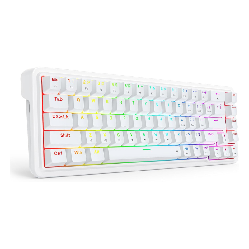 Gaming Keyboard No Noise - Redragon-Clavier de jeu mécanique K709 65%,