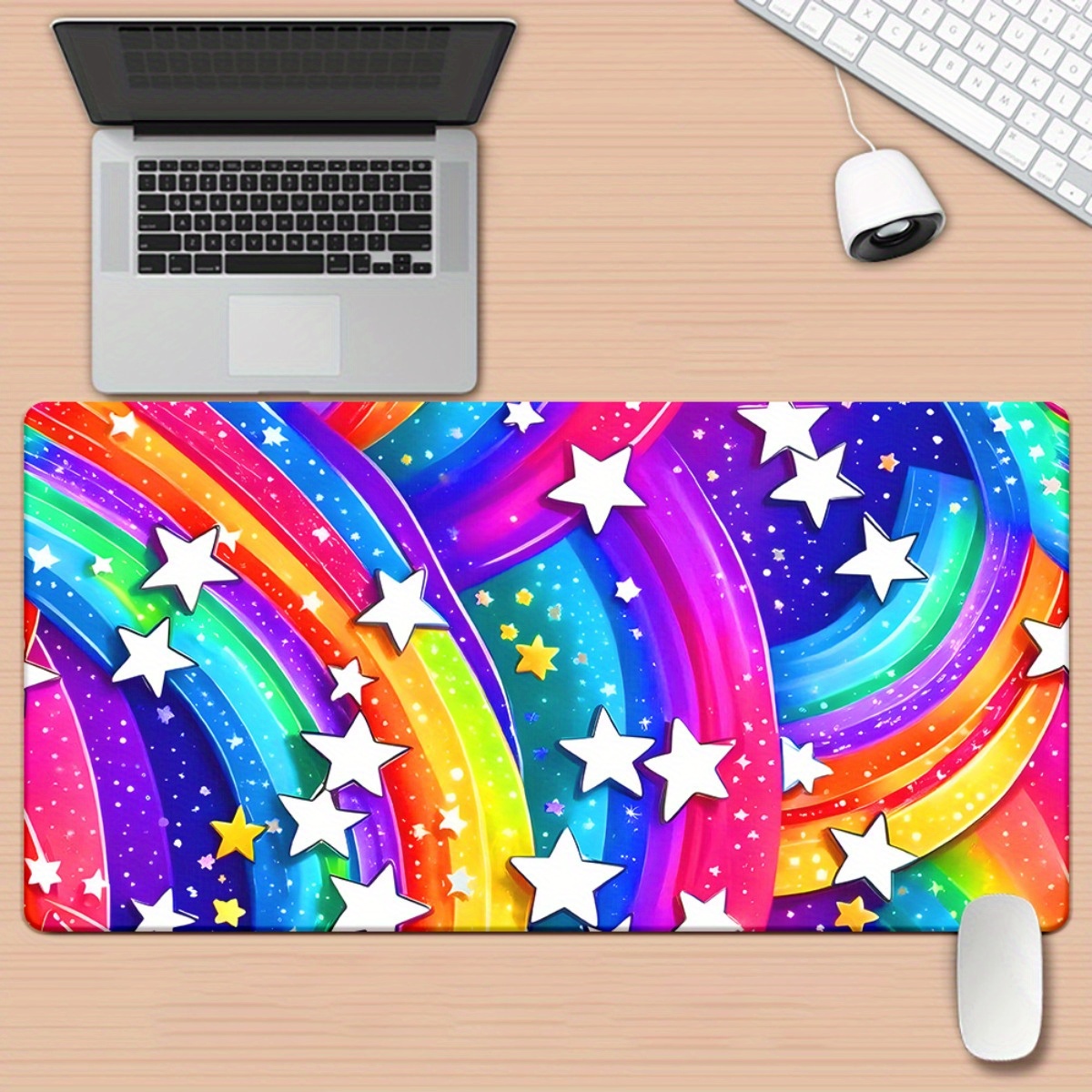 Gaming Keyboard Brand - Tapis de bureau imprimé HD de