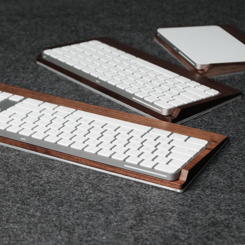 Wrist Rest Wood - Kashcy-Brochure en Bois Massif pour Clavier