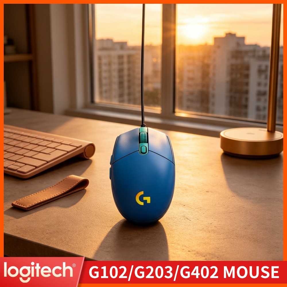 Logitech Mouse G203 - Souris de jeu filaire Logitech G203,