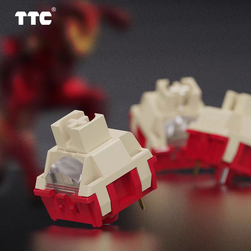 Gaming Keyboard No Noise - TTC-Interrupteurs linéaires de vitesse en fer