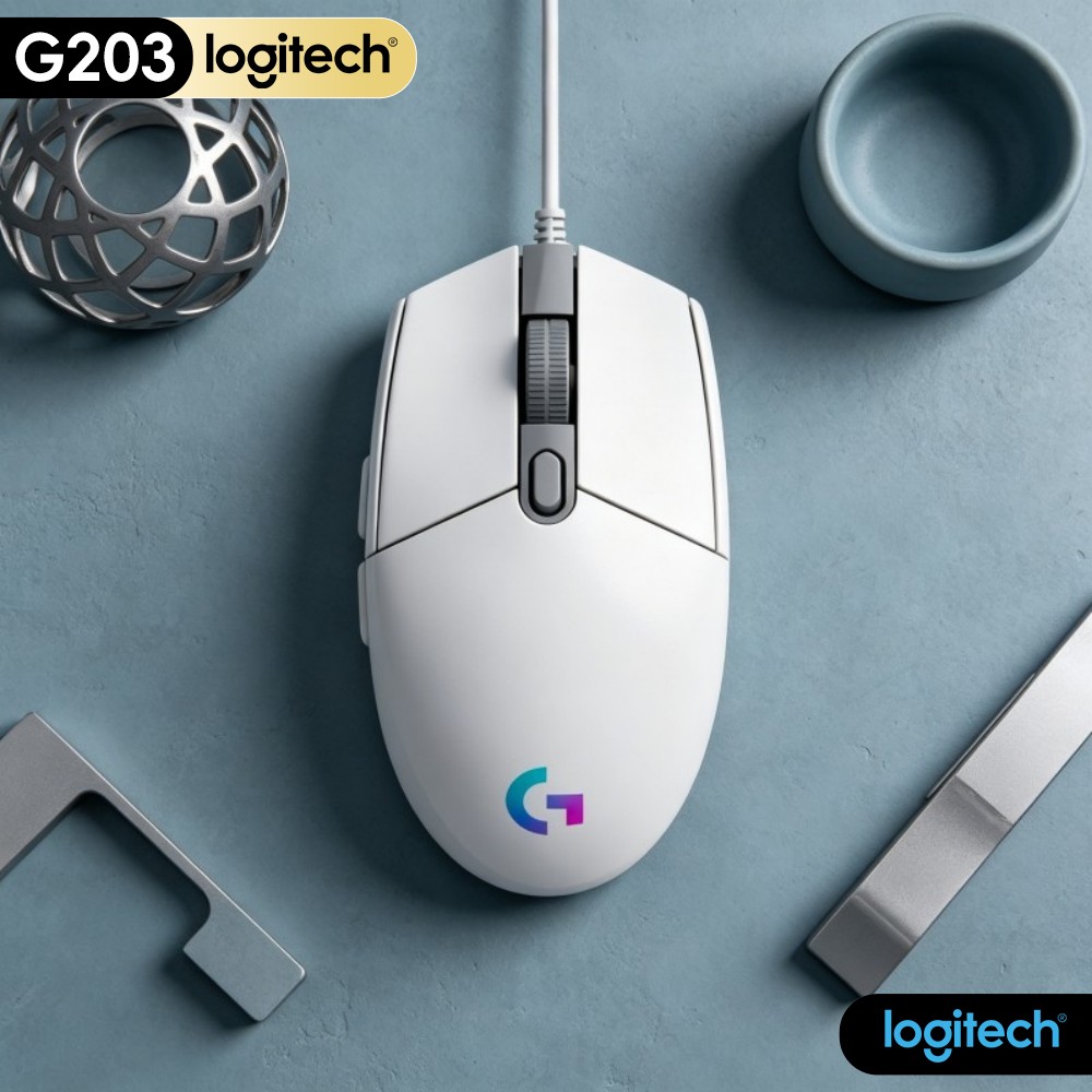 Logitech Mouse G203 - Souris de jeu filaire Logitech G203,