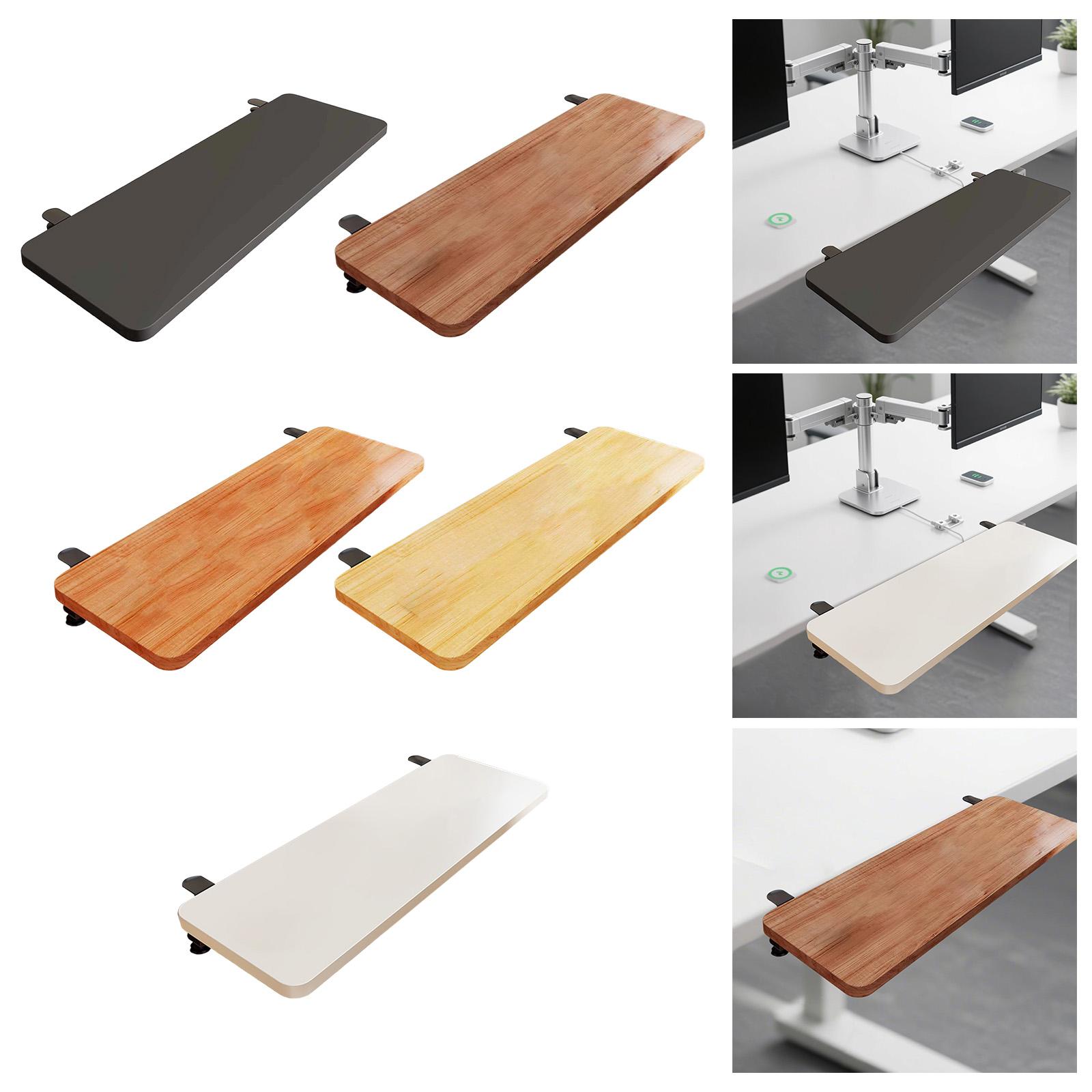 Wrist Rest Wood - Plateau de clavier ergonomique, étagère de