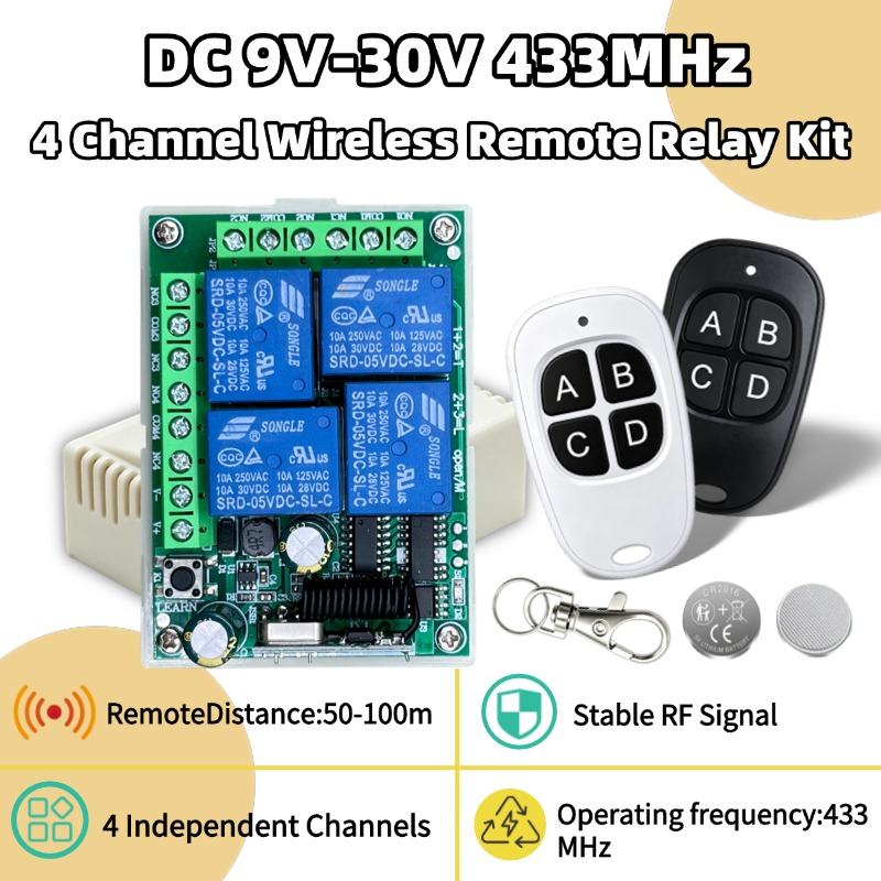 Switch Opener Tool - Télécommande sans fil universelle 433 MHz,