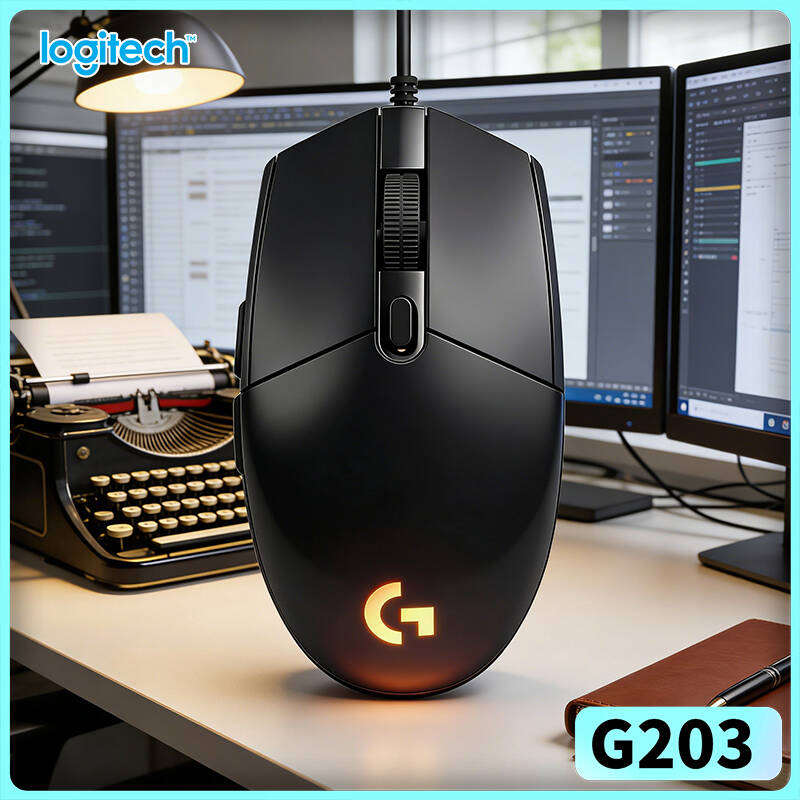 Logitech Mouse G203 - Souris de jeu Logitech G203 LIGHTSYNC,
