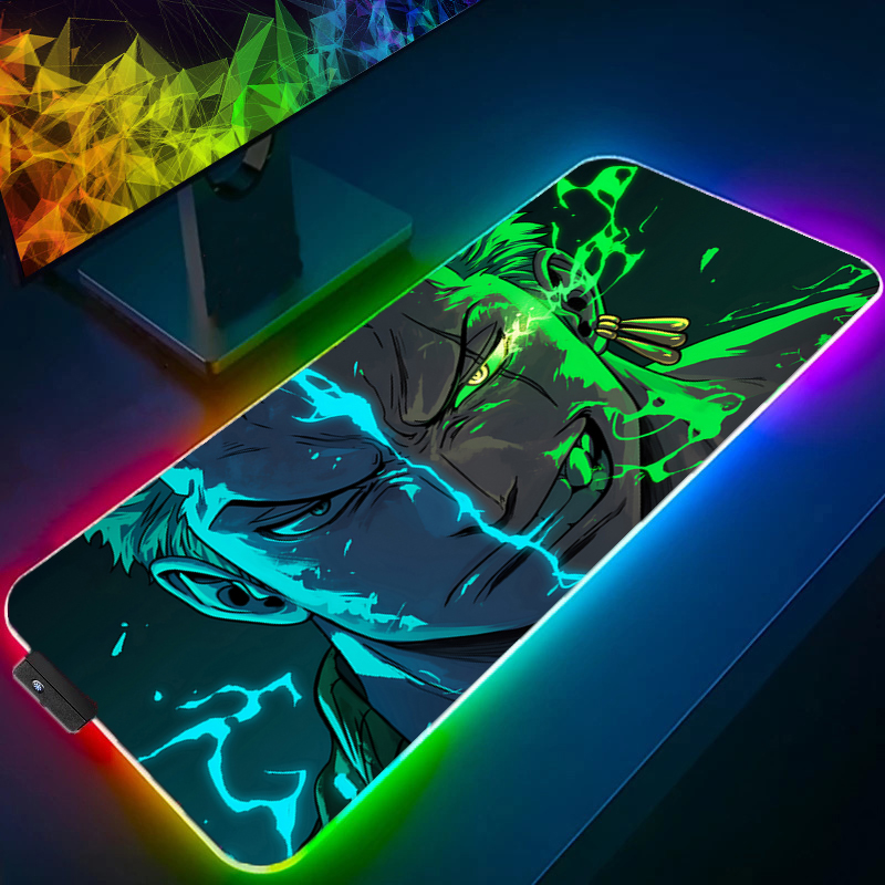 Gaming Keyboard Esports - ONE PIECE Zoro tapis de souris