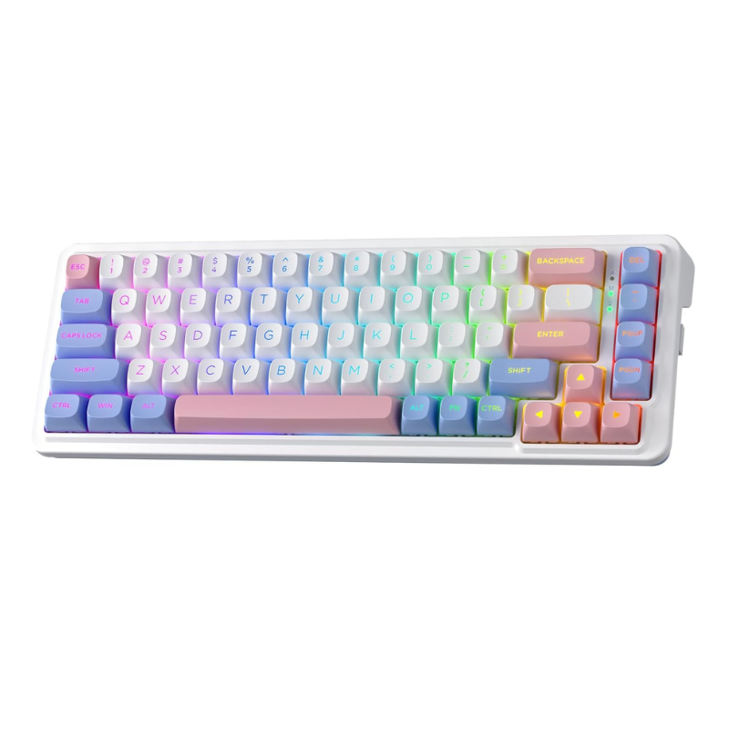 Gaming Keyboard No Noise - Redragon-Joint d'étanchéité sans fil K709 PRO