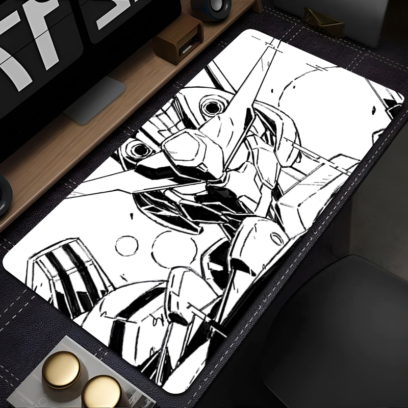 Gaming Keyboard Non Mechanical - Tapis de souris mécanique guerrier Gundam,