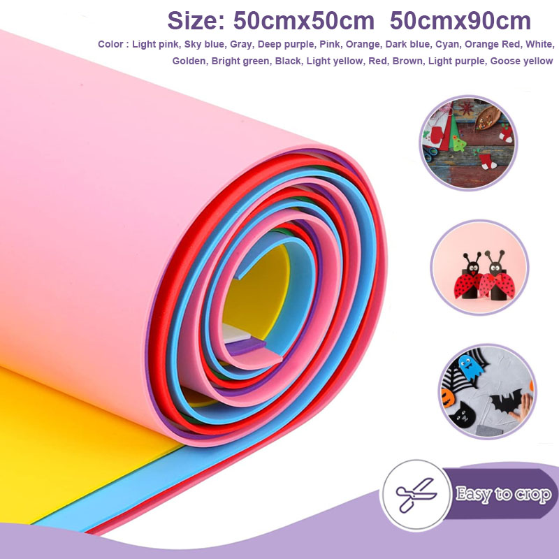 Pe Foam Sheet - Feuilles de mousse Eva colorées, 1