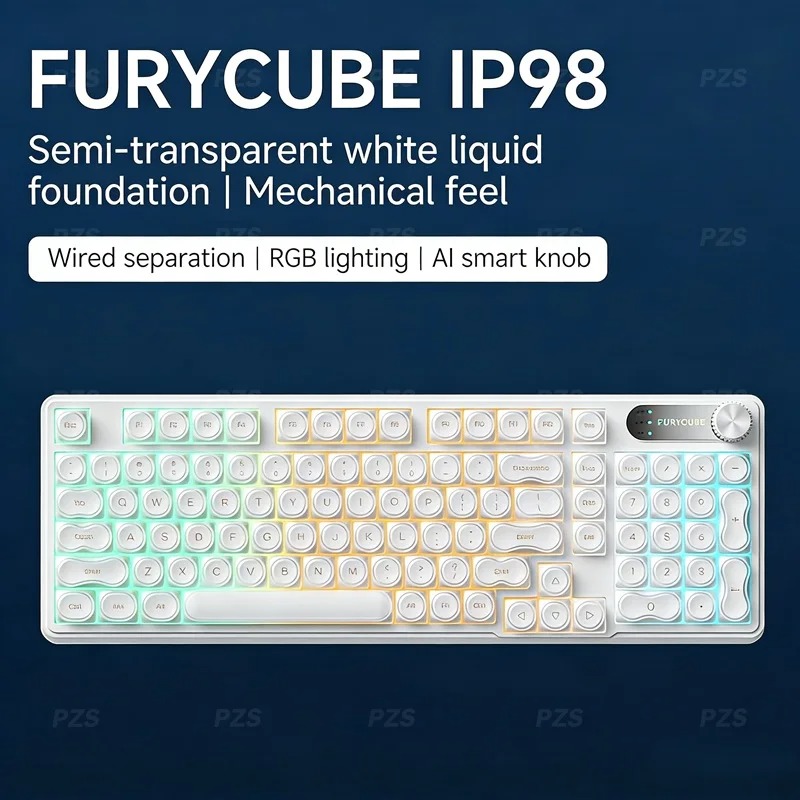 Gaming Keyboard Ip98 - Clavier FURYCUBE IP98 filaire RGB avec