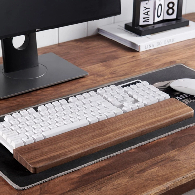 Wrist Rest Wood - Clavier mécanique en bois massif, Brochure