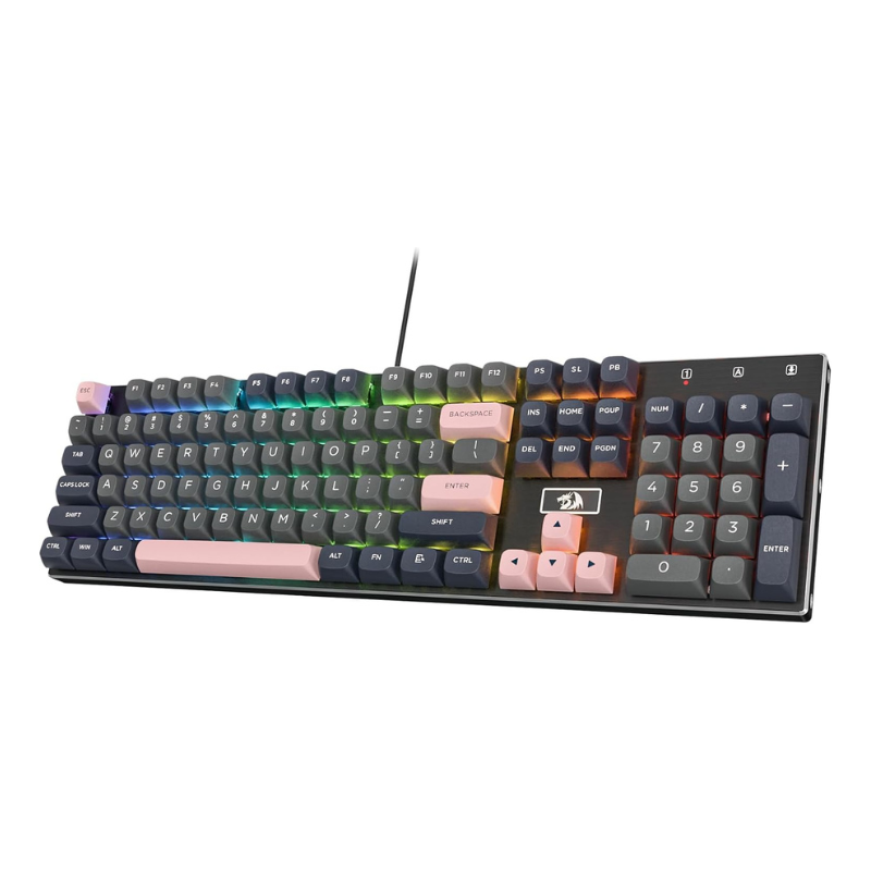 Gaming Keyboard No Noise - Redragon 556 SE jeu filaire 104
