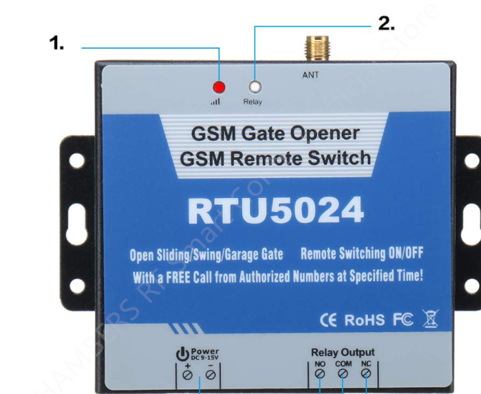 Switch Opener Tool - RTU5024 GSM ouvre-porte relais commutateur télécommande