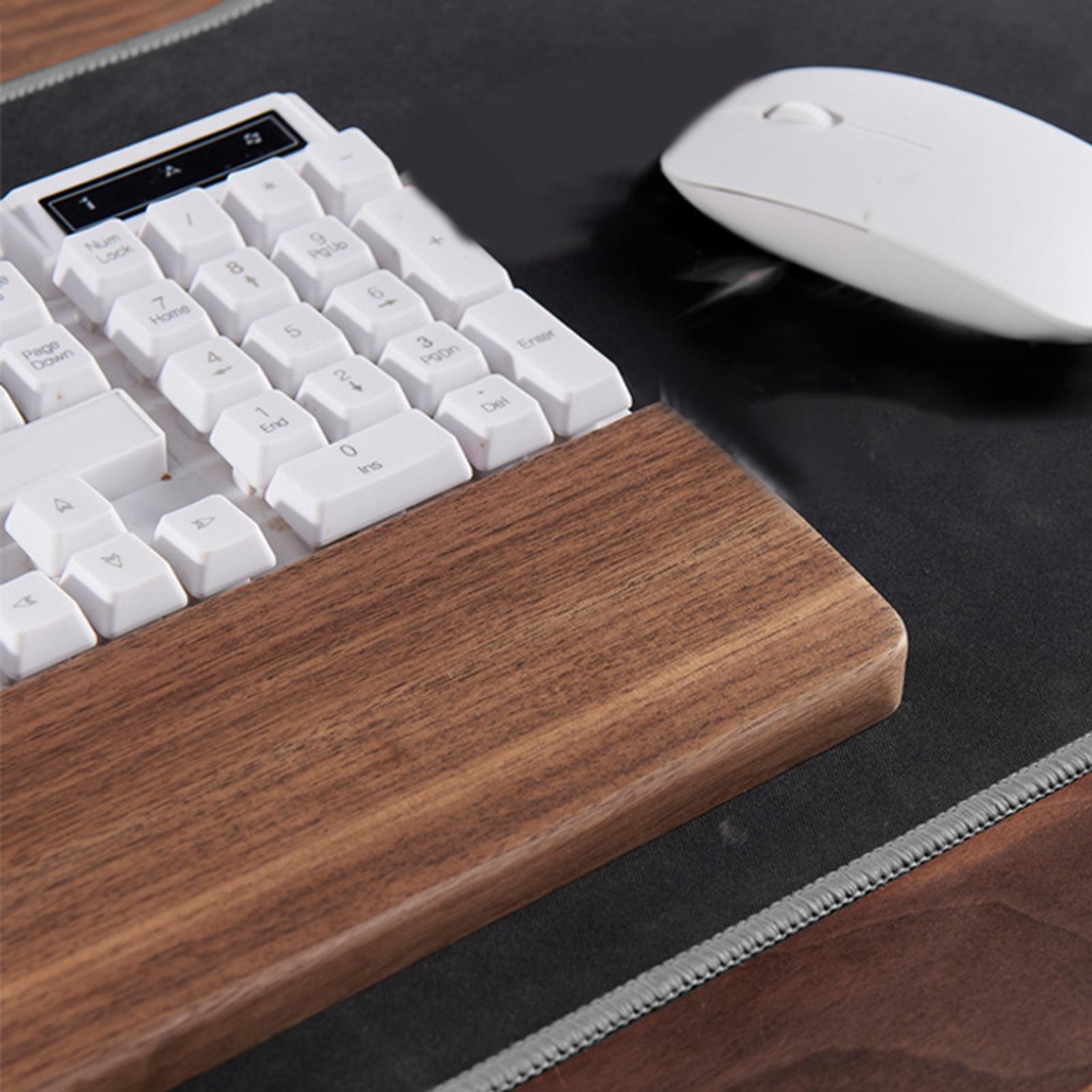 Wrist Rest Wood - Repose-poignets en bois pour clavier, support