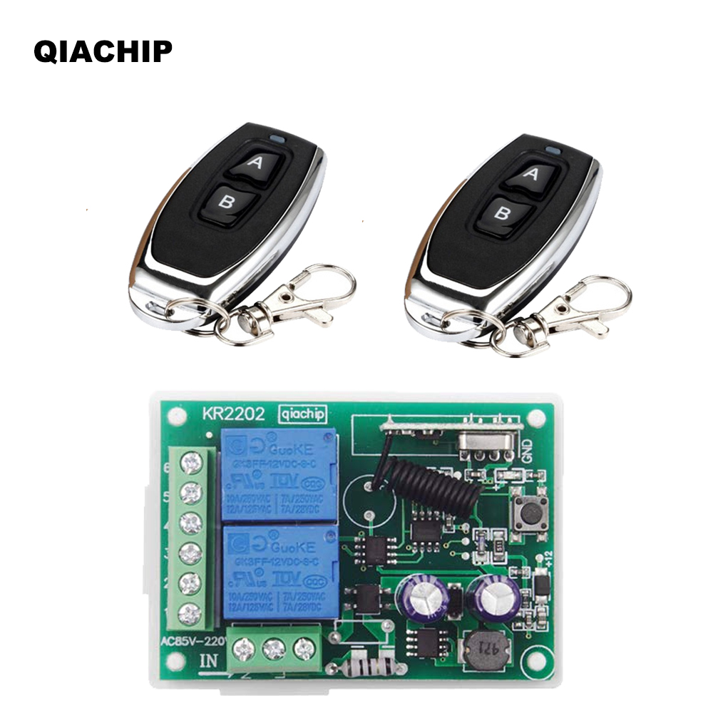 QIACHIP 433 MHz AC 110V 220V 2 - Switch Opener Tool avis et prix
