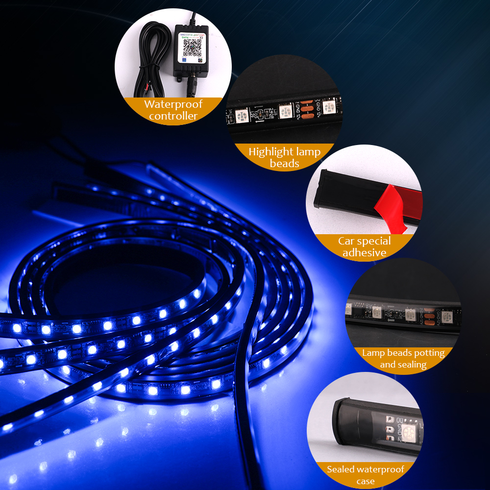 Lumière astronomique néon LED  - Rgb Underglow Strip avis et prix
