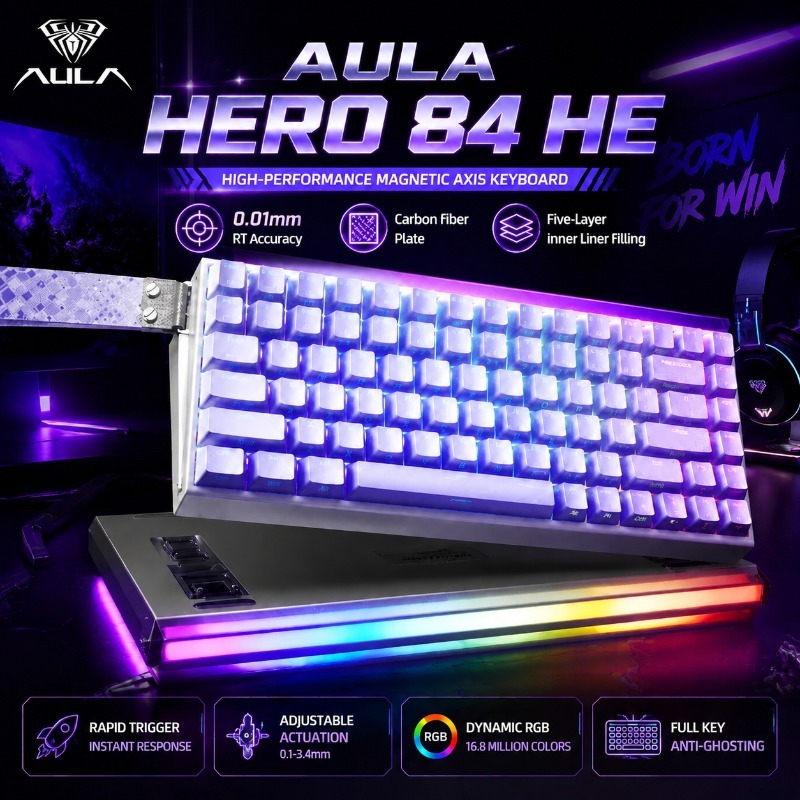Clavier mécanique de jeu magné - Gaming Keyboard He avis et prix