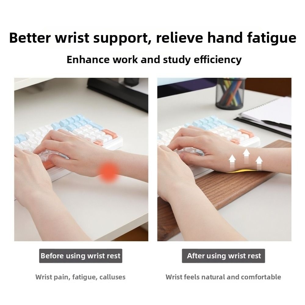 Repose-poignets ergonomique en - Wrist Rest Wood avis et prix