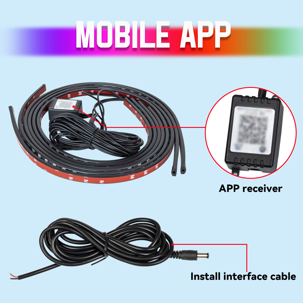 Bande lumineuse LED flexible p - Rgb Underglow Strip avis et prix