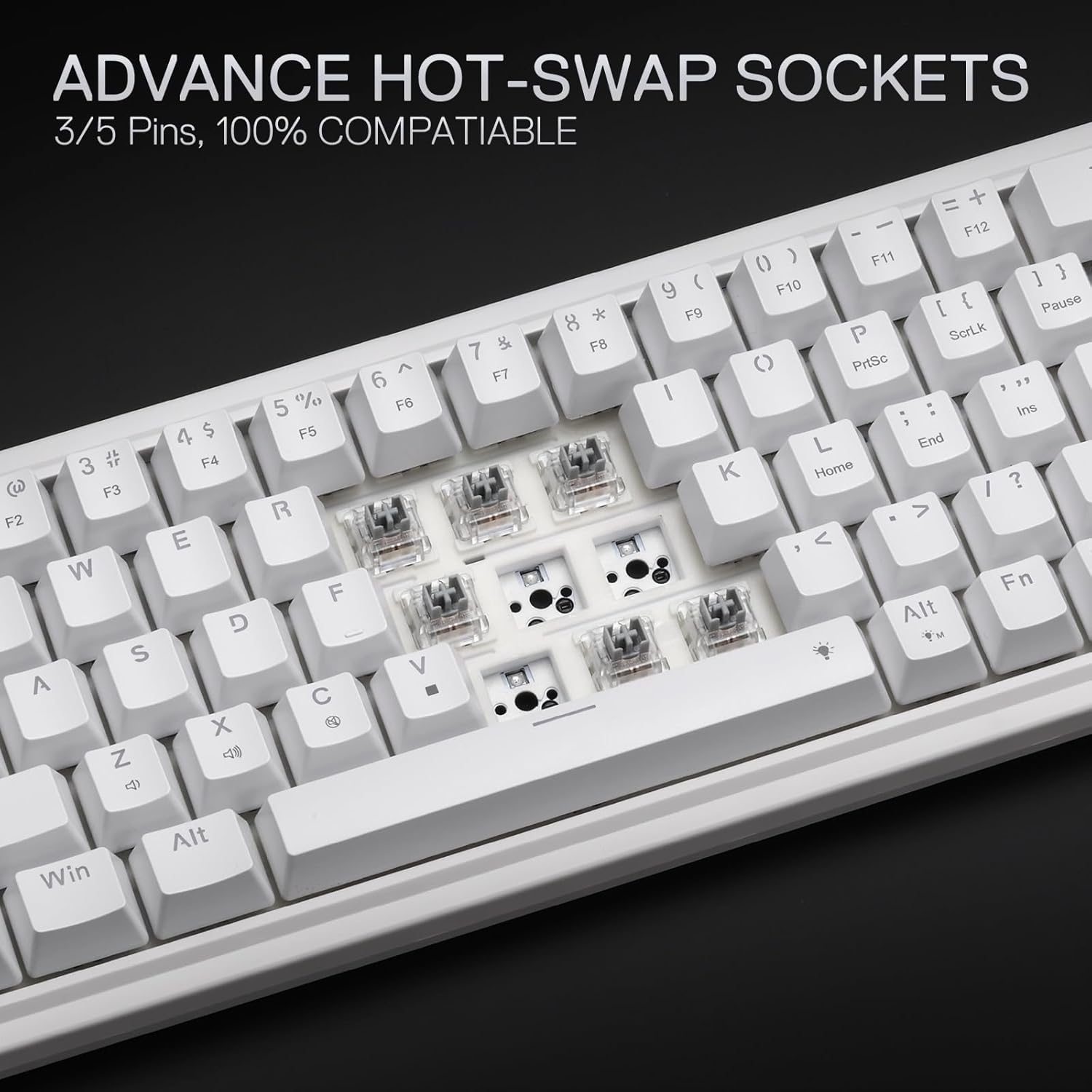 Redragon-Clavier de jeu mécani - Gaming Keyboard No Noise avis et prix