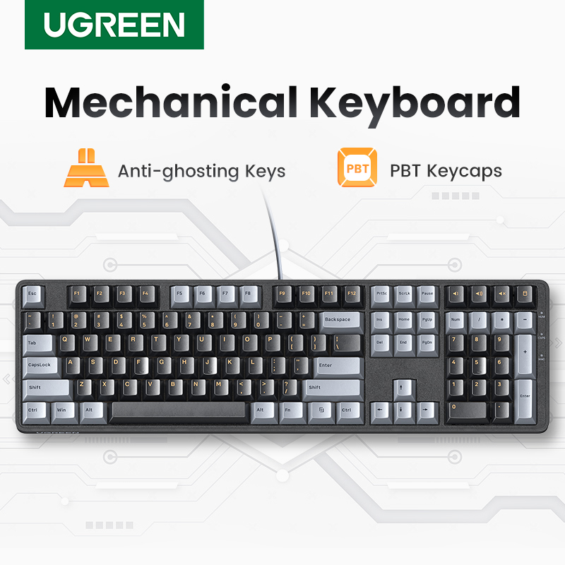 UGREEN-Clavier mécanique filai - Keyboard Gaming Mac avis et prix