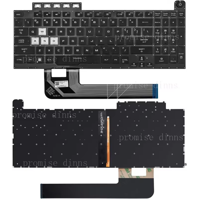 Clavier US pour Asus TUF Gamin - Gaming Keyboard Backlit avis et prix