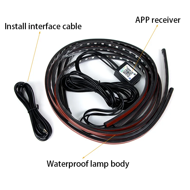 KIEND – bande lumineuse LED Fl - Rgb Underglow Strip avis et prix