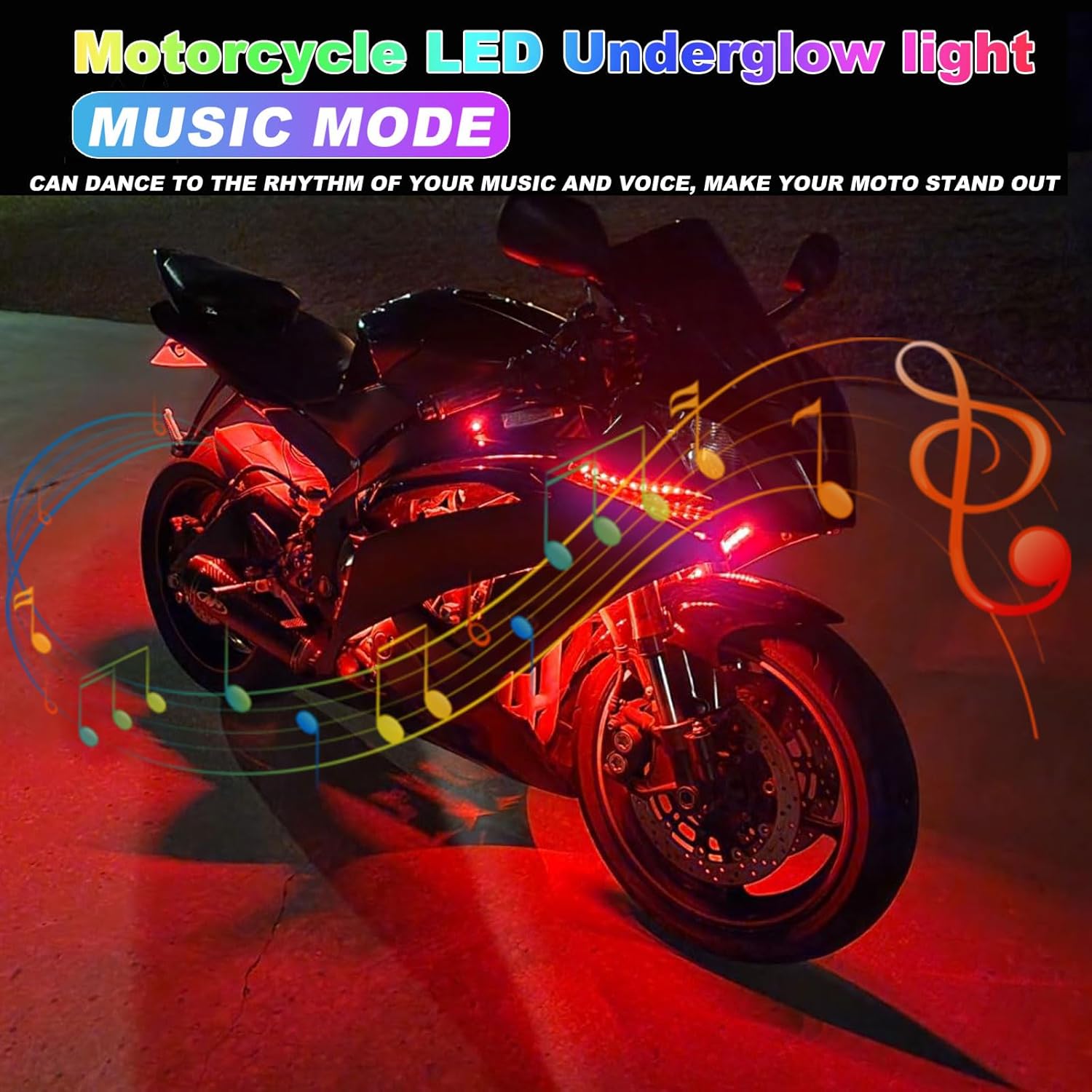 Nouvelles lumières d'ambiance  - Rgb Underglow Strip avis et prix