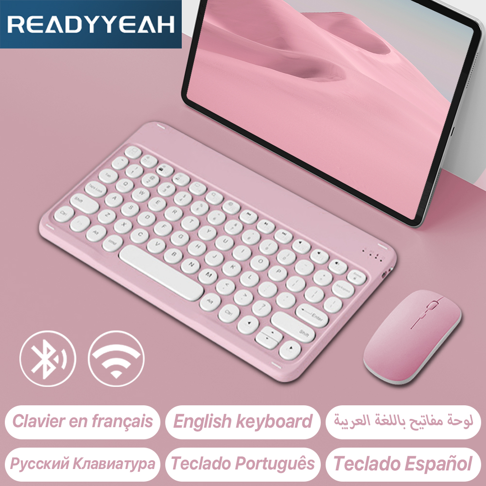Clavier et souris sans fil pou - Gaming Keyboard Mechanical Wireless avis et prix