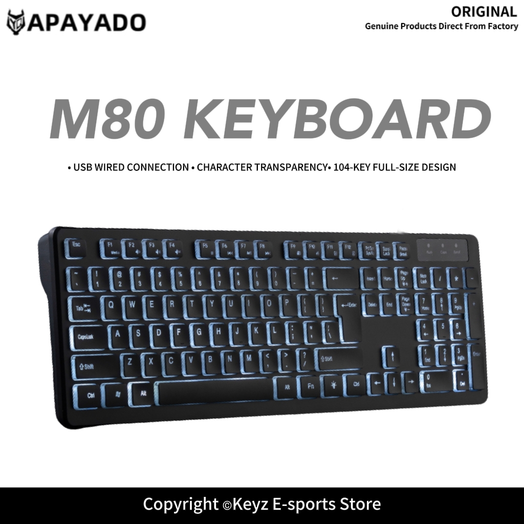 Clavier de jeu filaire USB ult - Keyboard Gaming Mac avis et prix