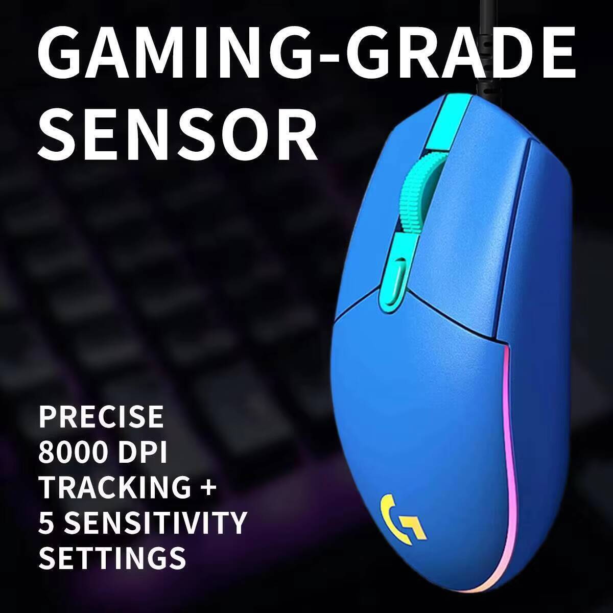 Souris de jeu filaire Logitech - Logitech Mouse G203 avis et prix