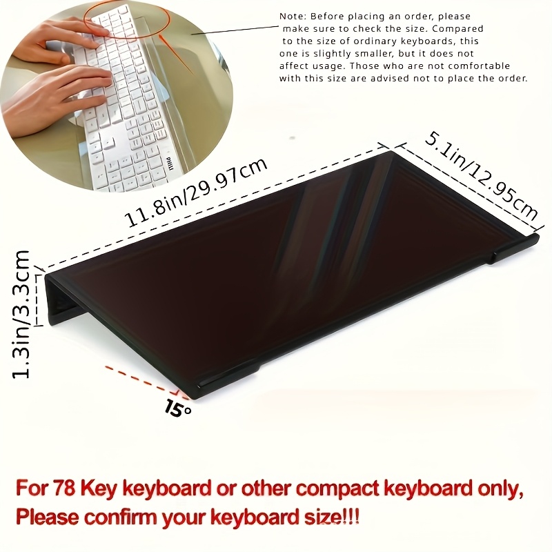 Support de clavier en acryliqu - Gaming Keyboard Brand avis et prix