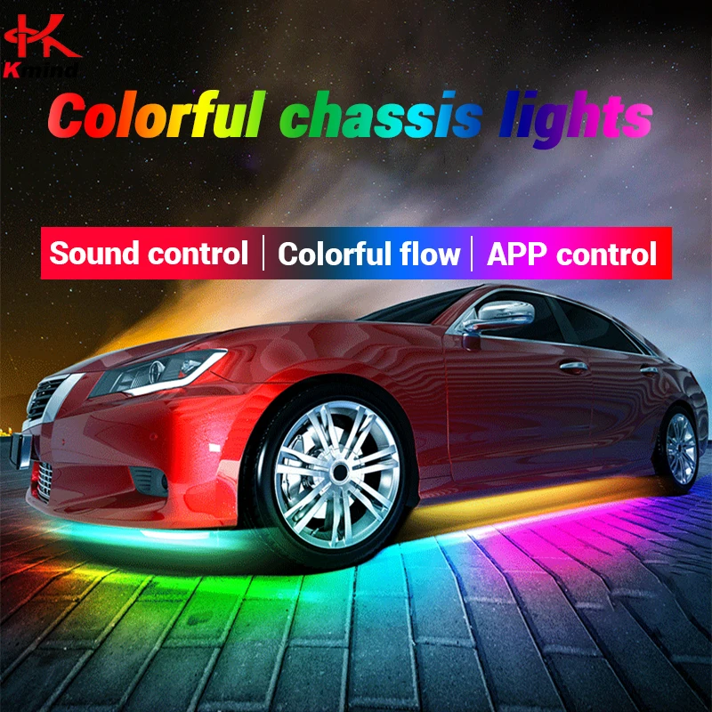 Lumières LED au néon pour voit - Rgb Underglow Strip avis et prix