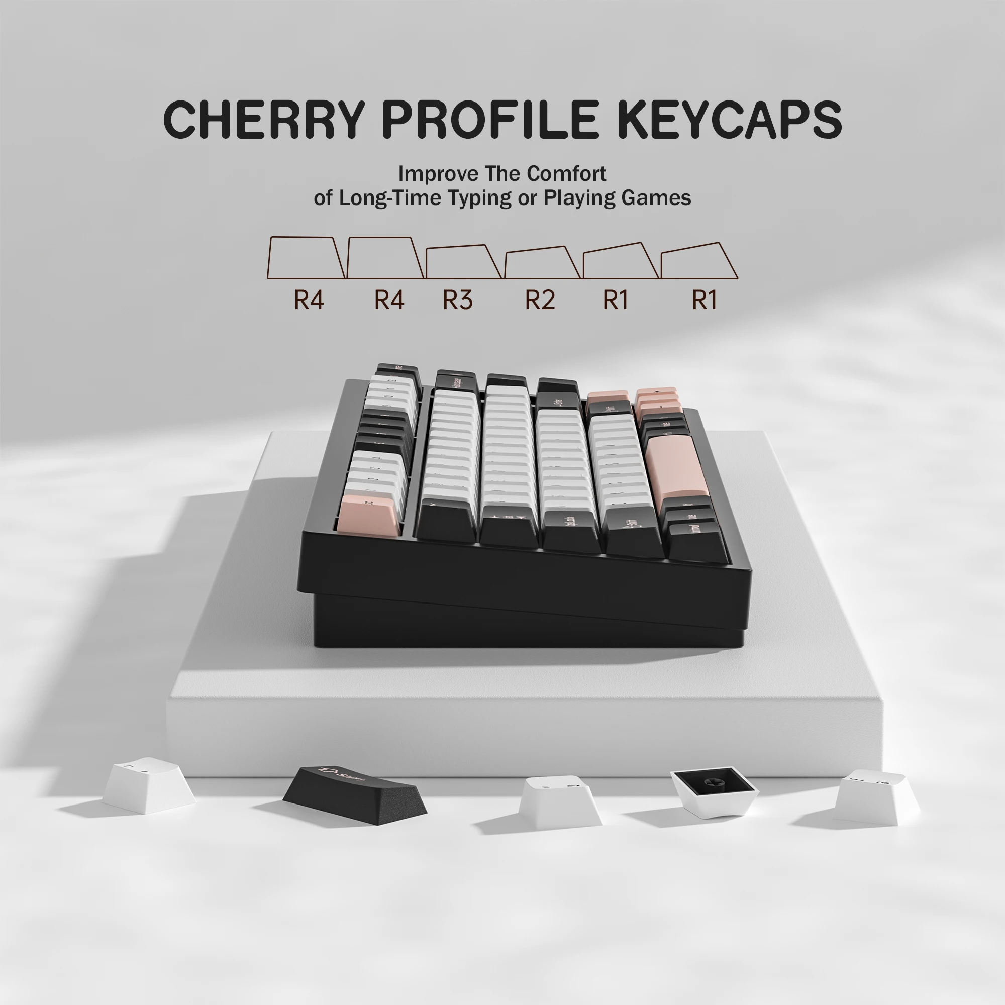 KBDiy GMK Olivia Keycaps pour  - Gaming Keyboard No Number Pad avis et prix
