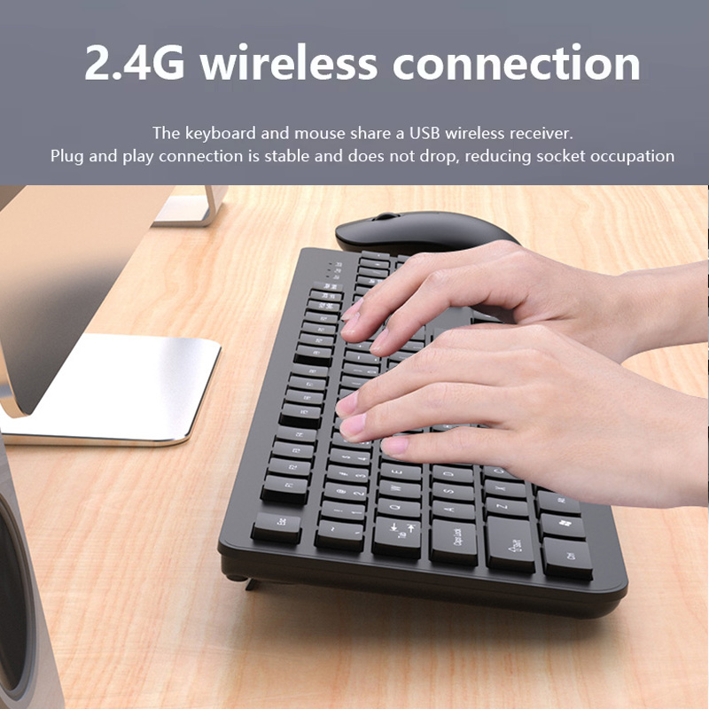 Ensemble clavier et souris san - Gaming Keyboard Mechanical Wireless avis et prix
