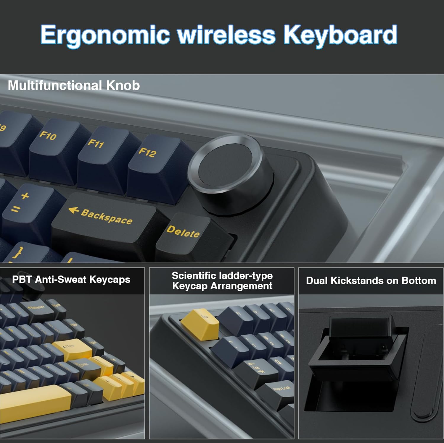 Clavier mécanique Aula F75, to - Gaming Keyboard No Number Pad avis et prix