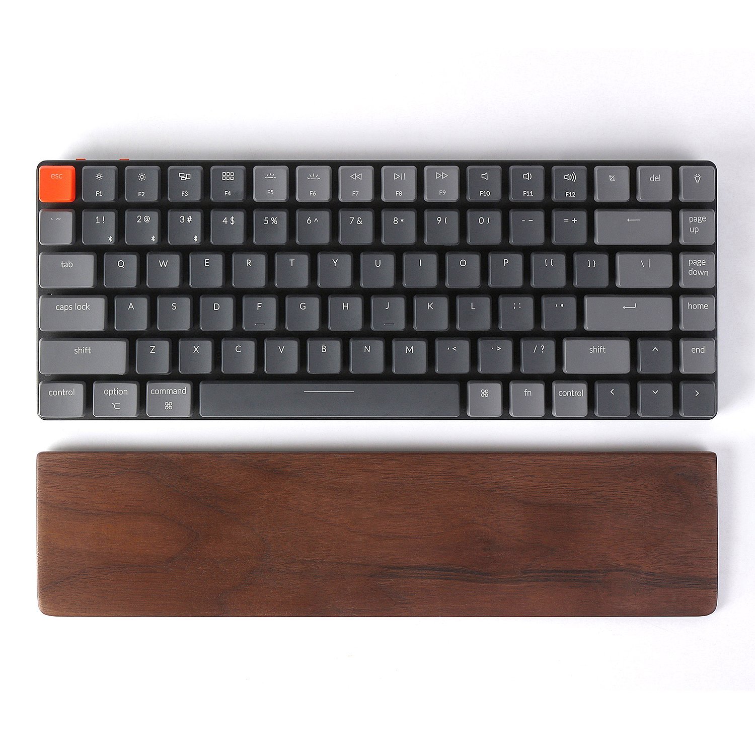 Keychron-Clavier mécanique Blu - Wrist Rest Wood avis et prix