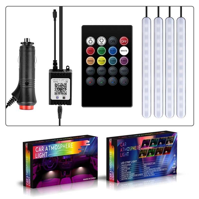 Kit d'éclairage LED RGB 4-en-1 - Rgb Underglow Strip avis et prix