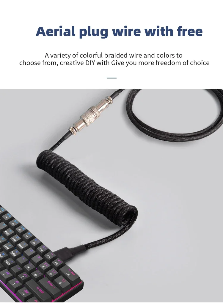 Câble USB Type-C, câble enroul - Gaming Keyboard Extension avis et prix