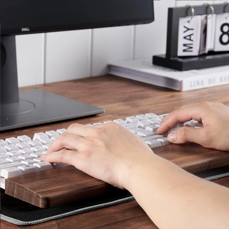 Clavier mécanique en bois mass - Wrist Rest Wood avis et prix