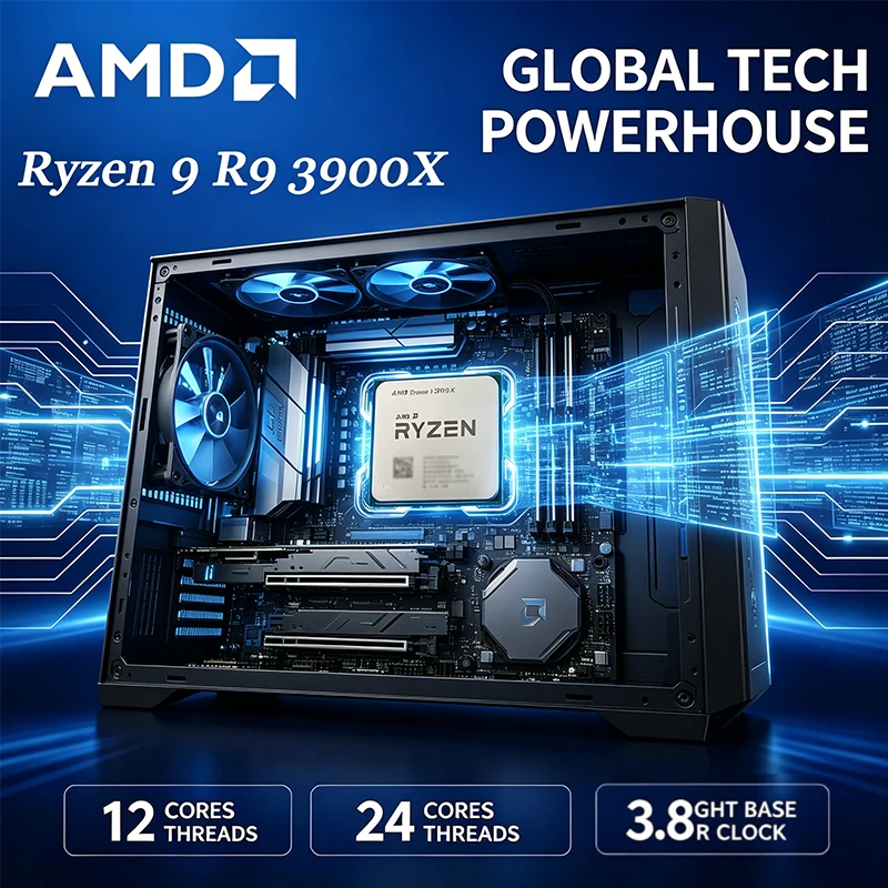 Processeur AMD Ryzen 9 R9 3900 - Amd Cpu Ryzen 9 avis et prix