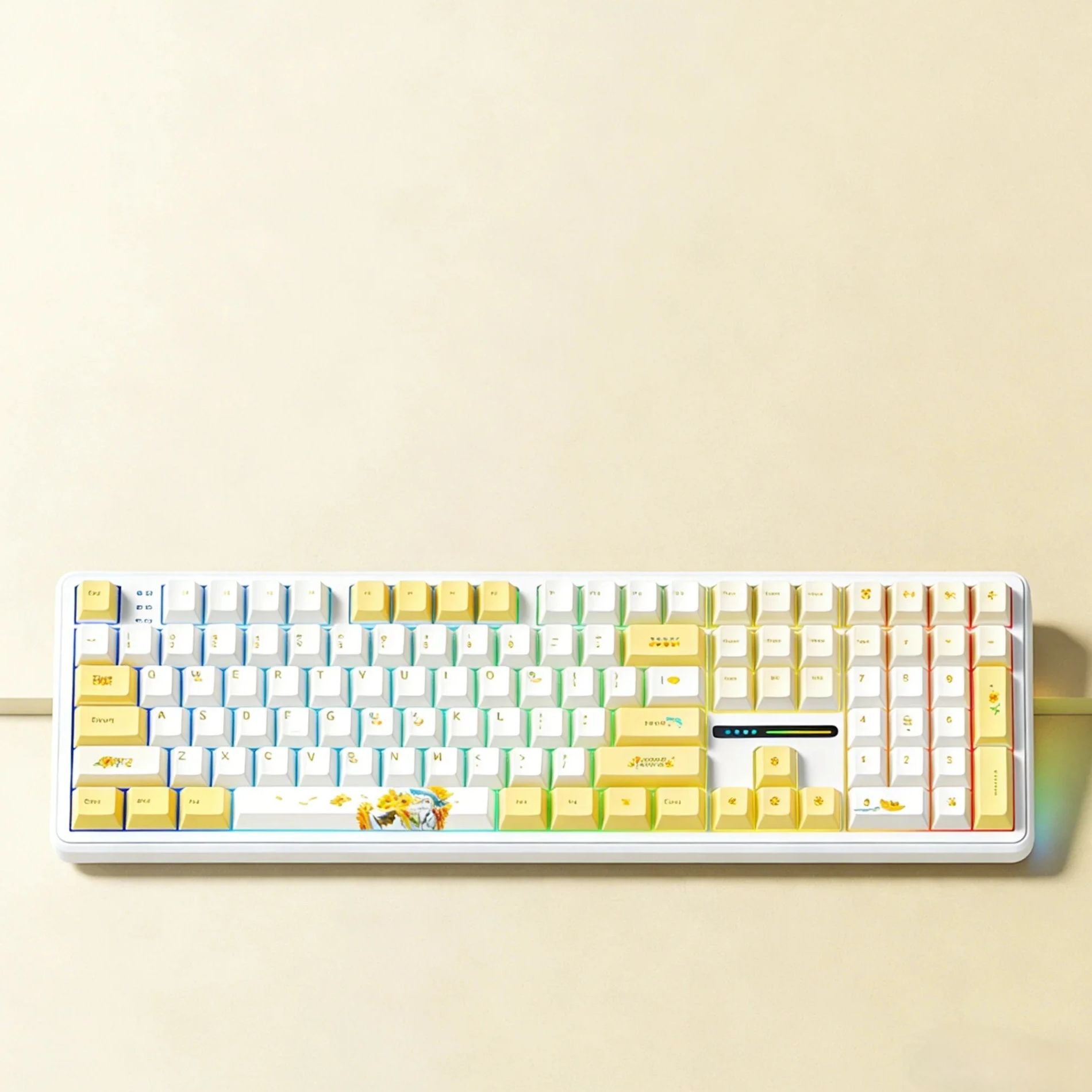Clavier sans fil AULA F108, in - Gaming Keyboard No Noise avis et prix