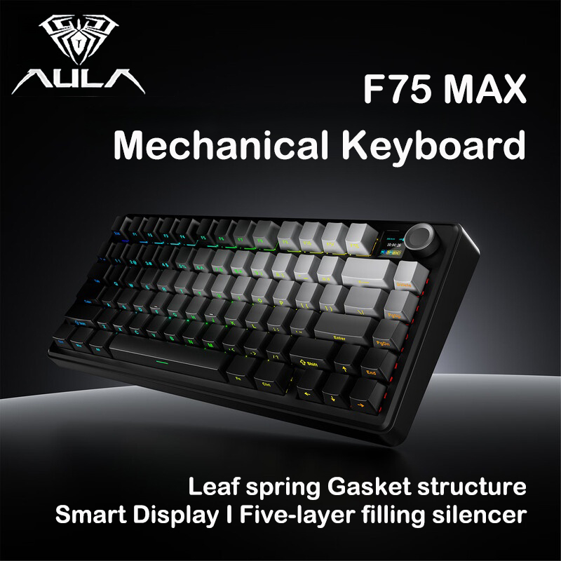 Clavier mécanique AULA F75 MAX - Keyboard Gaming Mac avis et prix