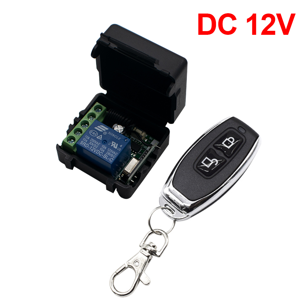 433 MHz DC 12V 24V 1 canal rel - Switch Opener Tool avis et prix