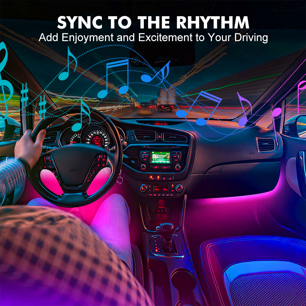 Néon LED intérieur voiture lum - Rgb Underglow Strip avis et prix