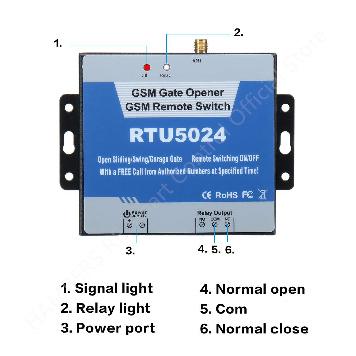 RTU5024 GSM ouvre-porte relais - Switch Opener Tool avis et prix