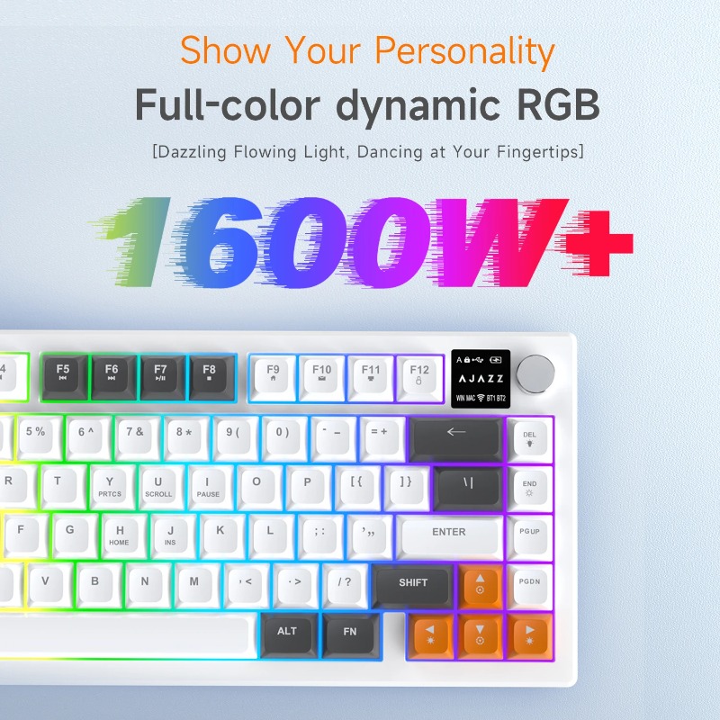 Clavier AJAZZ AF82 75% Tri-Mod - Keyboard Gaming Mac avis et prix