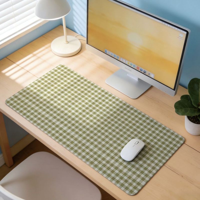 Tapis de souris vert olive à m - Gaming Keyboard Brand avis et prix