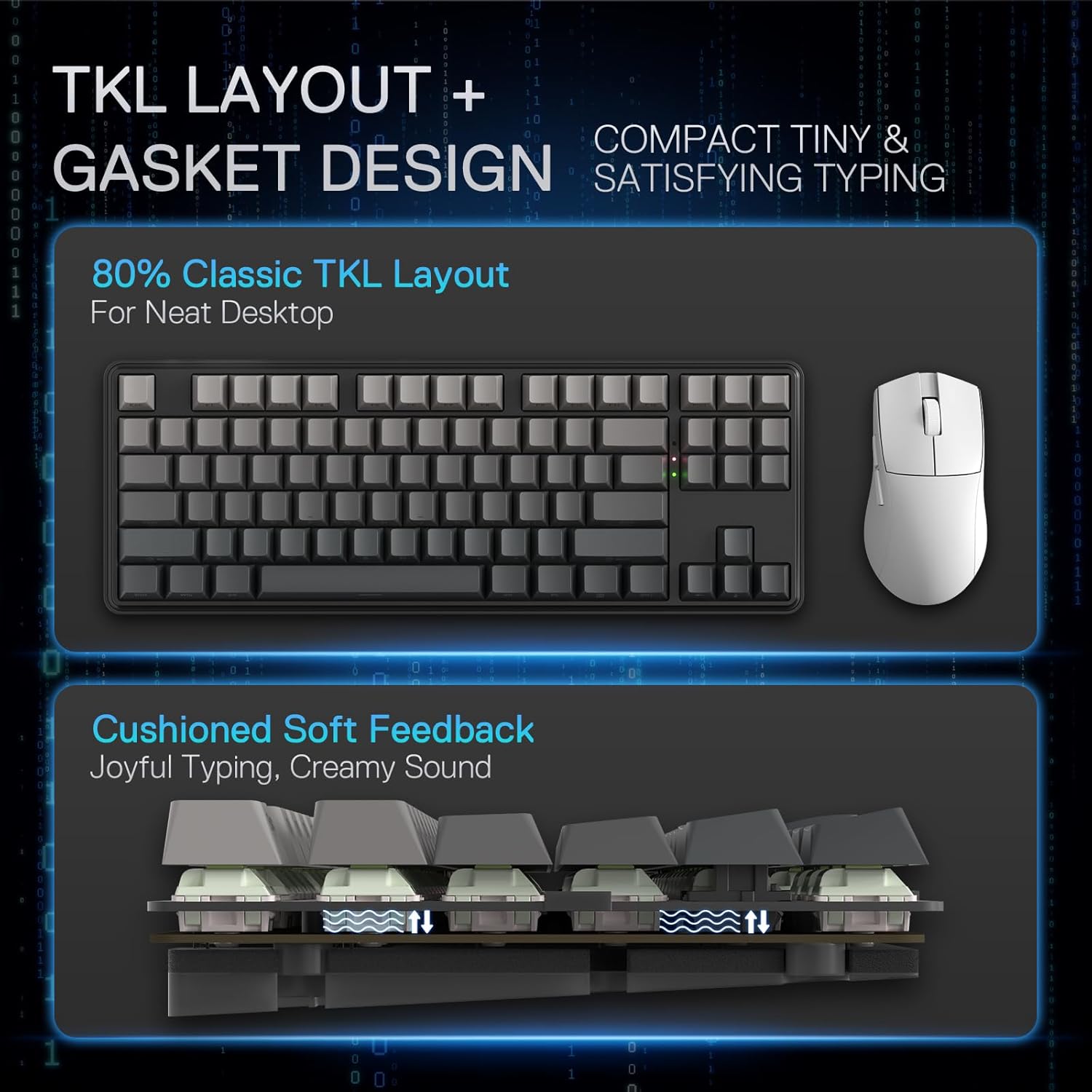 Redragon-Clavier mécanique K70 - Gaming Keyboard No Noise avis et prix